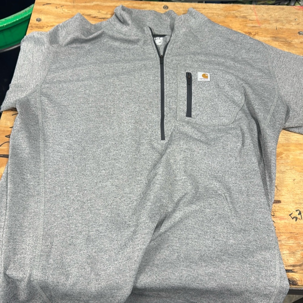 Carhartt Man Force Heavyweight Thermal Base Layer Long Sleeve Pocket Shirt